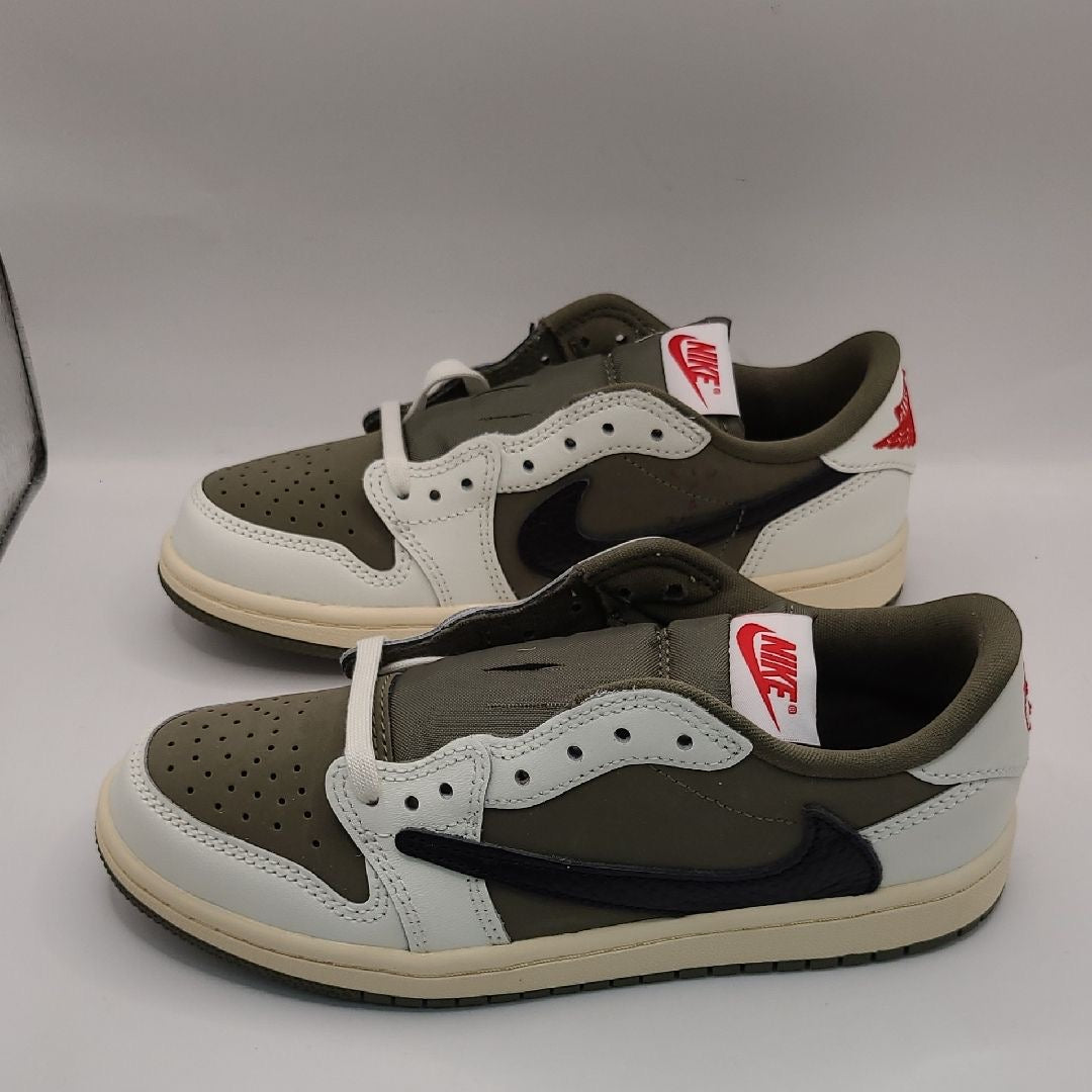 Air Jordan 1 low Travis Scott « mid olive »