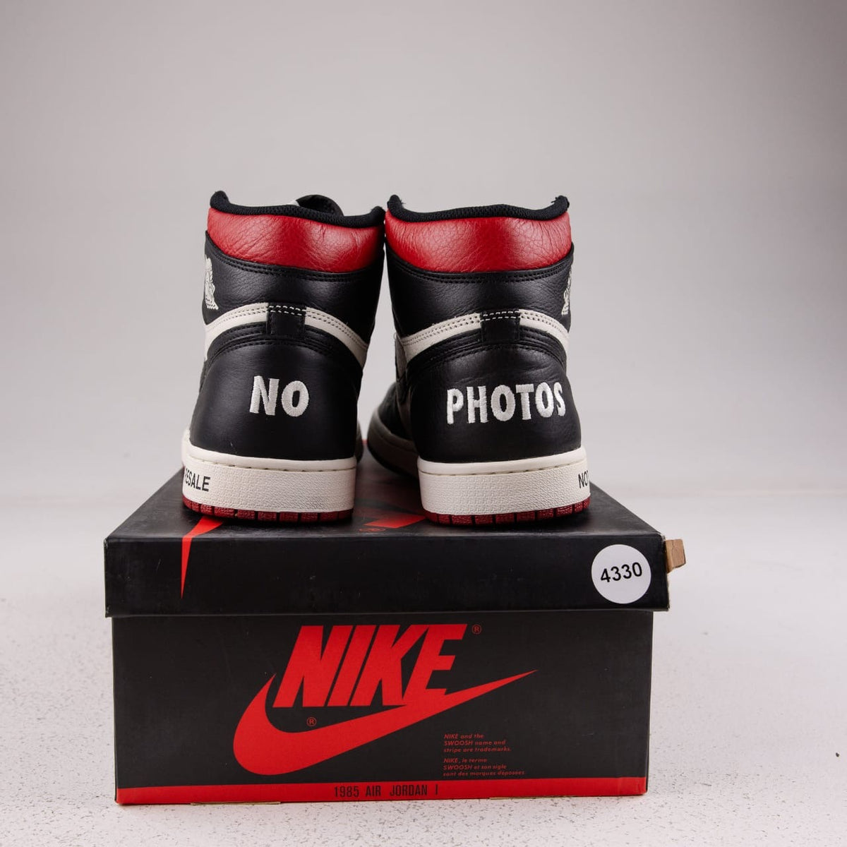 Jordan 1 High og « Not for resale » AAA QUALITY