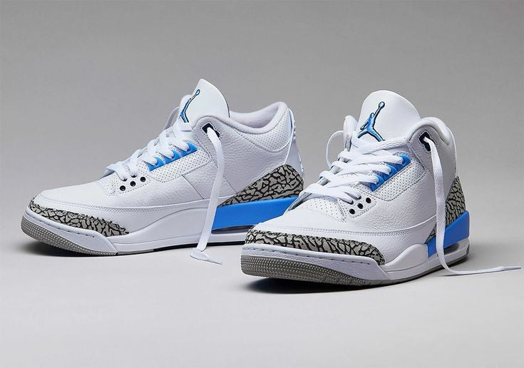 Air jordan 3 retro blue unc