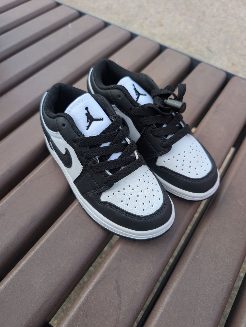 Jordan 1 low Panda (enfant)