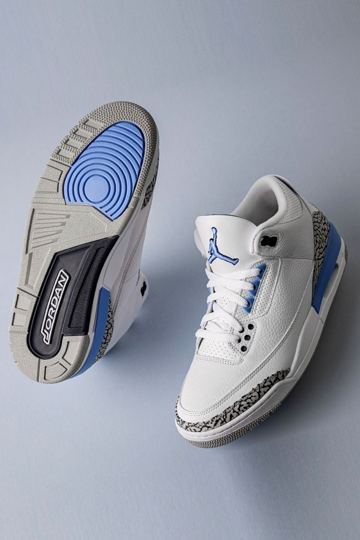 Air jordan 3 retro blue unc