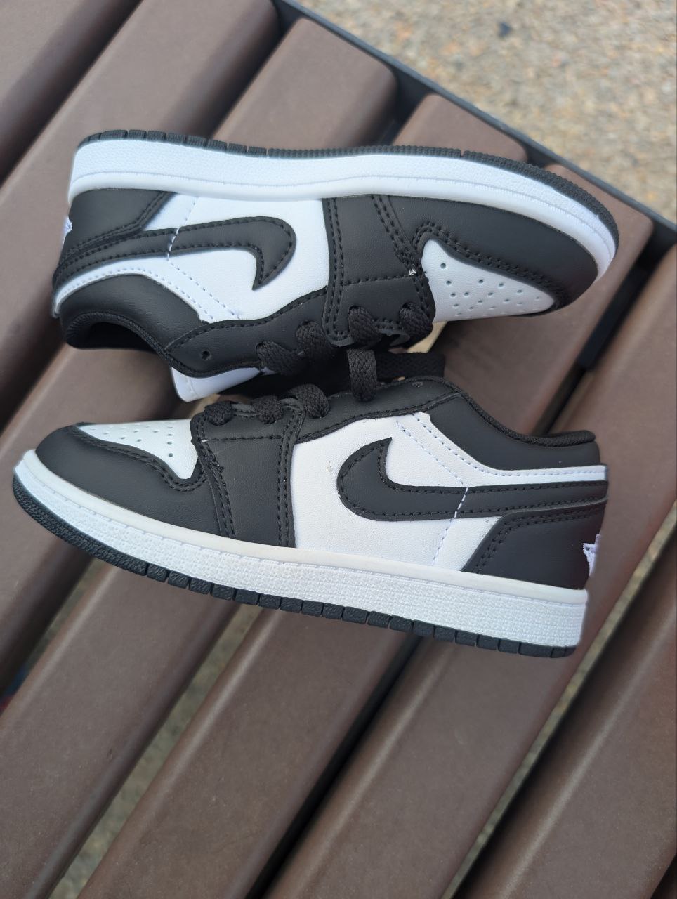 Jordan 1 low Panda (enfant)